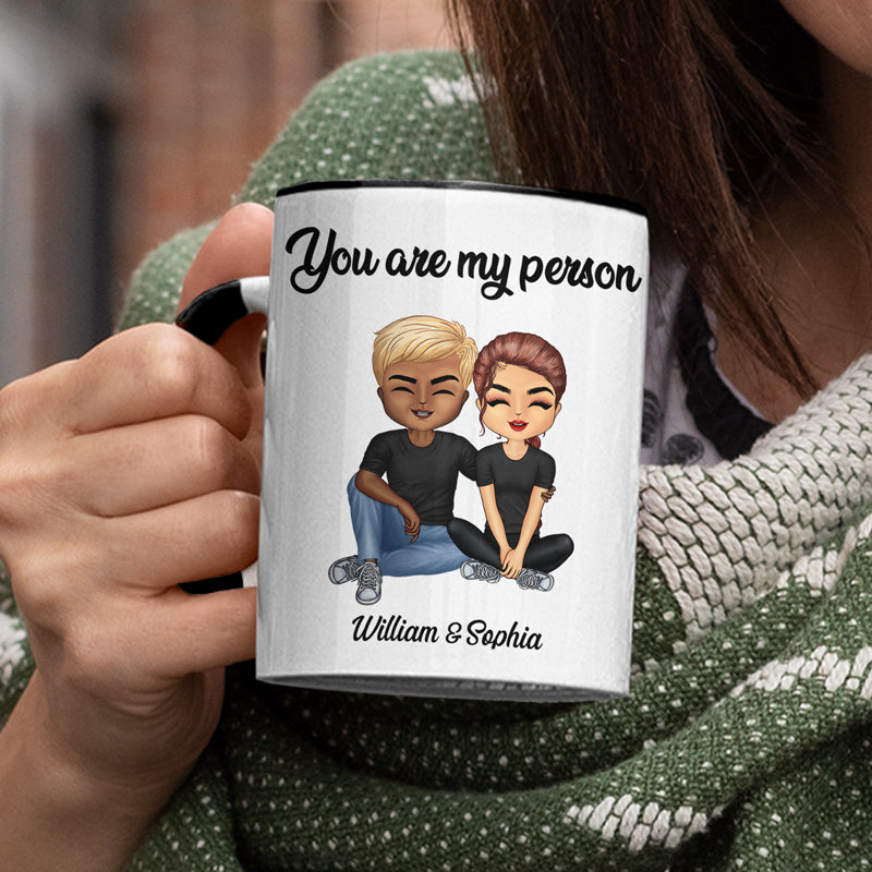 Quand je te dis que je t'aime - Cadeau pour couple - Tasse personnalisée avec accents