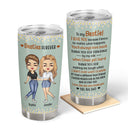 Best Friends Besties Forever - Gift For BFF And Colleagues - Personalized Custom Tumbler