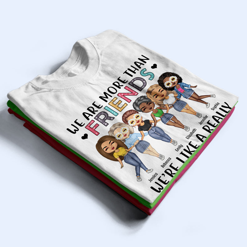 Best Friends We Are Like A Small Gang - Gift For BFF And Colleagues - Personalized Custom Hoodie