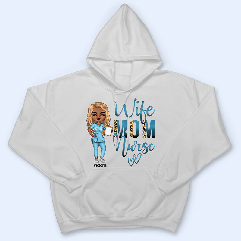T-shirt personnalisé pour femme, maman, infirmière, cadeau pour maman