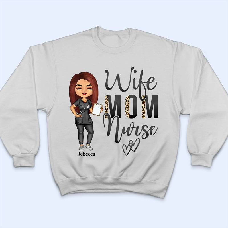 T-shirt personnalisé pour femme, maman, infirmière, cadeau pour maman
