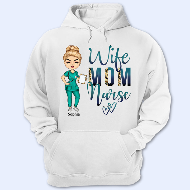 T-shirt personnalisé pour femme, maman, infirmière, cadeau pour maman