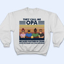 Appelez-moi grand-père parce que je suis complice - Cadeau pour papa ou grand-père - T-shirt personnalisé