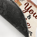 Family Couple You & Me And The Pets - Gift For Dog Lovers And Cat Lovers - Personalized Custom Doormat