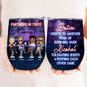 Partners In Crime Just Remember If We Get Caught Party - Anniversary, Birthday Gift For Besties, Best Friends, BFF - Personalized Custom Wine Tumbler