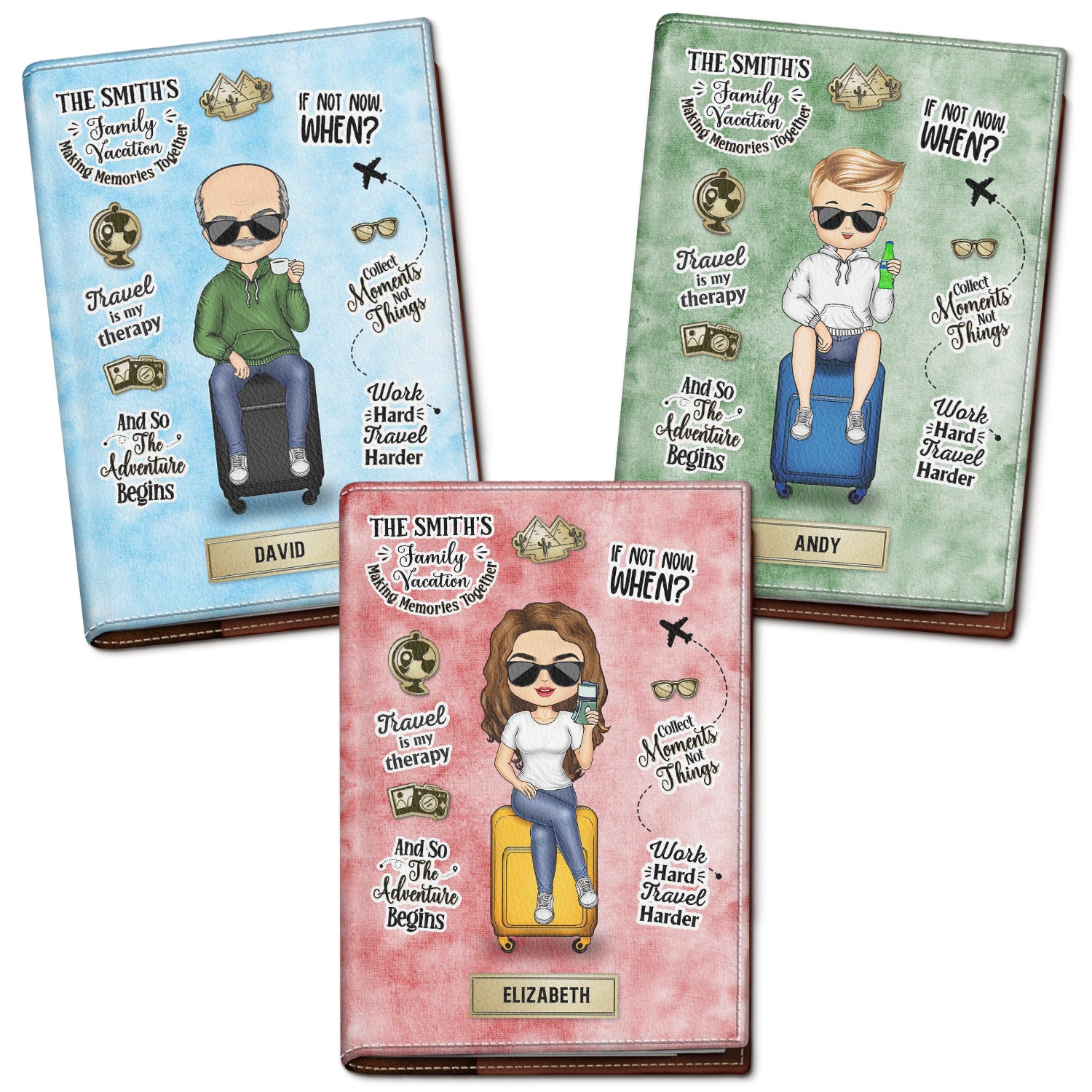Buy Personalized Rawhide Passport Cover — Way Up Gifts