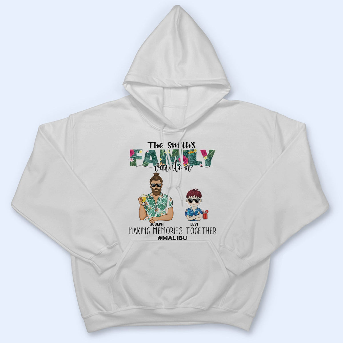 Vacances en famille : créez des souvenirs ensemble - Cadeau pour la famille - T-shirt personnalisé