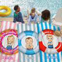 Kid Float Pool Party - Pool, Swimming, Summer, Vacation, Funny Gift For Kids - Personalized Beach Towel