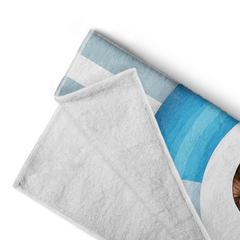 Kid Float Pool Party - Pool, Swimming, Summer, Vacation, Funny Gift For Kids - Personalized Beach Towel