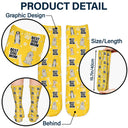 Best Dog Mom & Dad - Gift For Dog Lovers - Personalized Socks