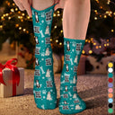 Best Dog Mom & Dad - Gift For Dog Lovers - Personalized Socks