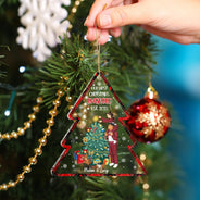 Notre premier Noël ensemble - Cadeau pour couples - Décoration acrylique personnalisée