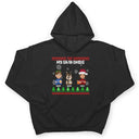 Flat Art Combo Dark - Christmas, Funny Gift For Family, Couple, Dad, Mom, Grandpa, Grandma - Personalized Sweatshirt