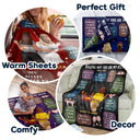 Raisons pour lesquelles tu es mon meilleur ami - Cadeau de vacances, d'anniversaire, d'amour pour amis, collègues - Couverture polaire personnalisée