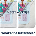 Reasons Why You Are My Bestie Version 2 - Holiday, Birthday, Loving Gift For Friends, Colleagues - Personalized Fleece Blanket