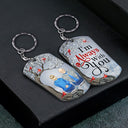 I'll Carry You - Memorial Gift For Family, Siblings, Friends - Personalized Aluminum Keychain