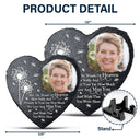 Custom Photo May The Winds Of Heaven Blow Softly - Memorial Gift For Family, Friends, Siblings, Dog Lovers, Cat Lovers - Personalized Heart Memorial Garden Stone