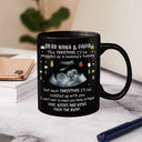 Custom Photo Baby Bump To Daddy, Mommy - Gift For Mom, Dad, Parents-to-be - Personalized Black Mug