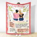 Inside This Blanket Is A Piece Of My Heart - Birthday, Loving Gift For Mother, Daughter, Aunt, Niece - Personalized Fleece Blanket