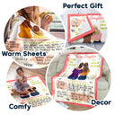 Inside This Blanket Is A Piece Of My Heart - Birthday, Loving Gift For Mother, Daughter, Aunt, Niece - Personalized Fleece Blanket