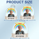 Custom Photo Family Pet Missing - Memorial Gift For Pet Lovers, Family - Personalized Acrylic Car Hanger