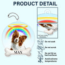 Custom Photo Family Pet Missing - Memorial Gift For Pet Lovers, Family - Personalized Acrylic Car Hanger