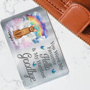 Photo personnalisée avec empreintes de pattes sur mon cœur - Cadeau commémoratif pour les propriétaires et les amoureux des animaux - Carte portefeuille en aluminium personnalisée