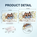 Custom Photo Mother And Daughters Forever Linked Together - Birthday, Loving Gift For Mom, Mum, Nana - Personalized Horizontal Rectangle Acrylic Plaque