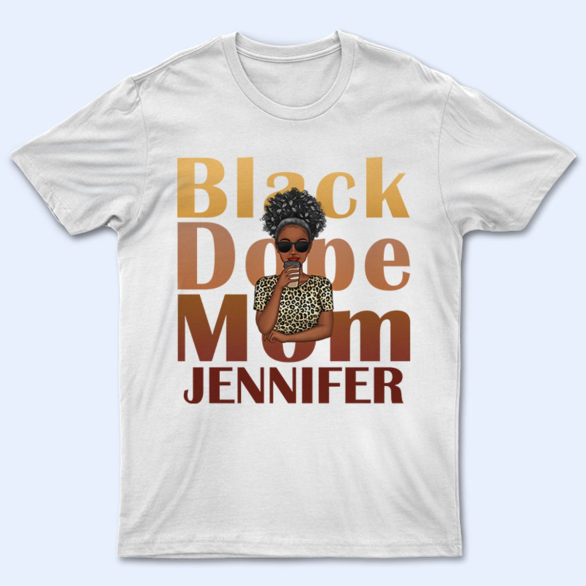 Fashion Lady - Cool Gift For Mom, Mum, Nana, Aunt - Personalized T Shirt