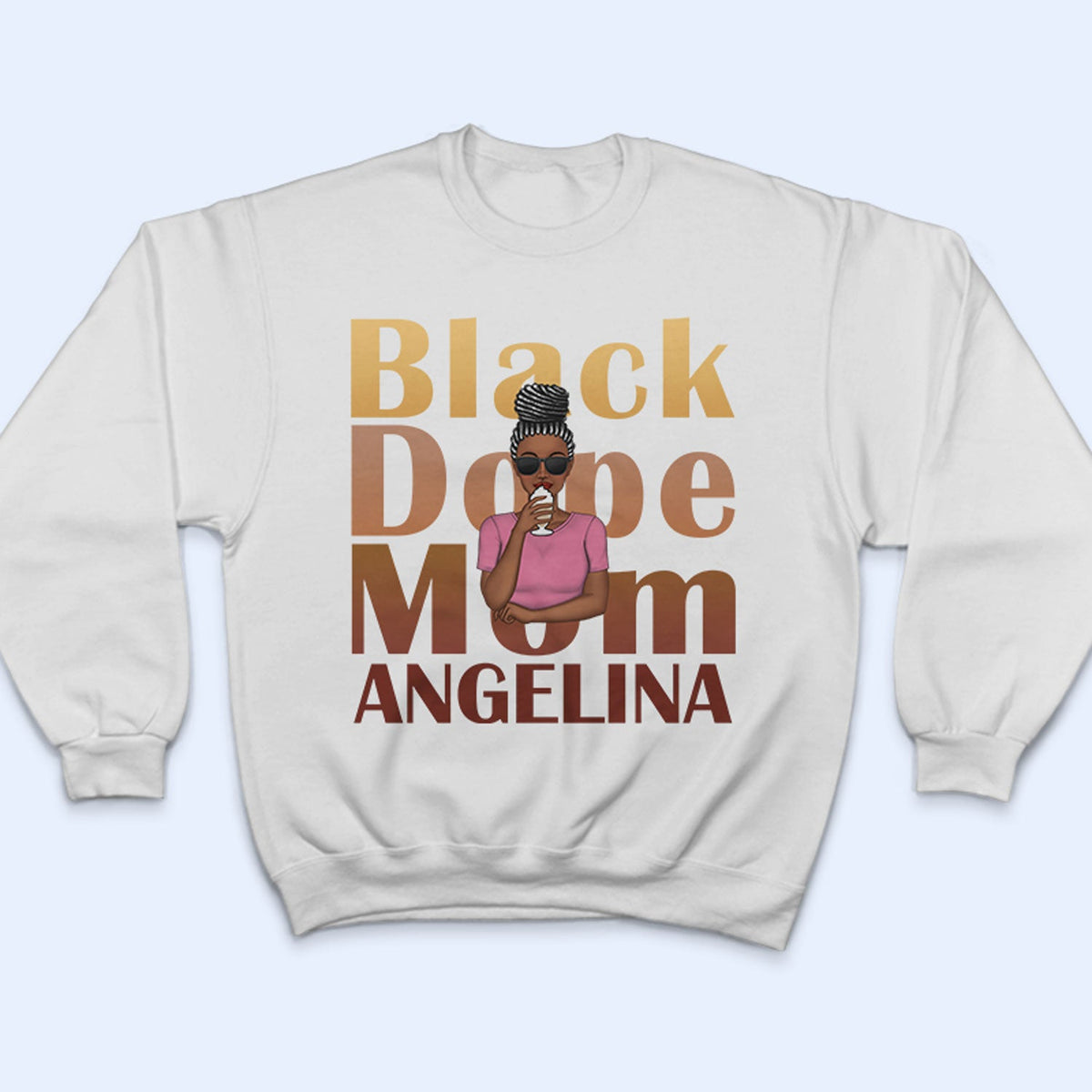 Fashion Lady - Cool Gift For Mom, Mum, Nana, Aunt - Personalized T Shirt