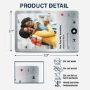 Custom Photo Song - Birthday, Loving Gift For Mom, Grandma, Mum, Nana - Personalized Aluminum Wallet Card