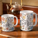 Hand In Hand, I Will Always Protect You, Mom To Grandma - Gift For Mother, Nana - 3D Inflated Effect Printed Mug, Personalized White Edge-to-Edge Mug