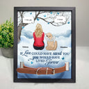 If Love Could Have Saved You - Memorial, Sympathy Gift For Dog Owners, Cat Lovers - Personalized Rectangle Pet Loss Sign, Collar Frame