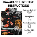 Custom Photo Pets Kids And More Tropical Flamingo - Personalized Hawaiian Shirt