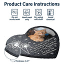 Custom Photo May The Winds Of Heaven Blow Softly - Memorial Gift For Family, Friends, Siblings, Dog Lovers, Cat Lovers - Personalized Heart Memorial Garden Stone