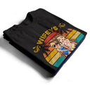 Mari et femme Seasons Beach - Cadeau d'anniversaire pour conjoint, amoureux, mari, femme, petit ami, petite amie, couple - T-shirt personnalisé