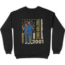 Couple avec étoiles et rayures ensemble depuis - Cadeau d'anniversaire pour couple, conjoint, mari, femme - T-shirt personnalisé