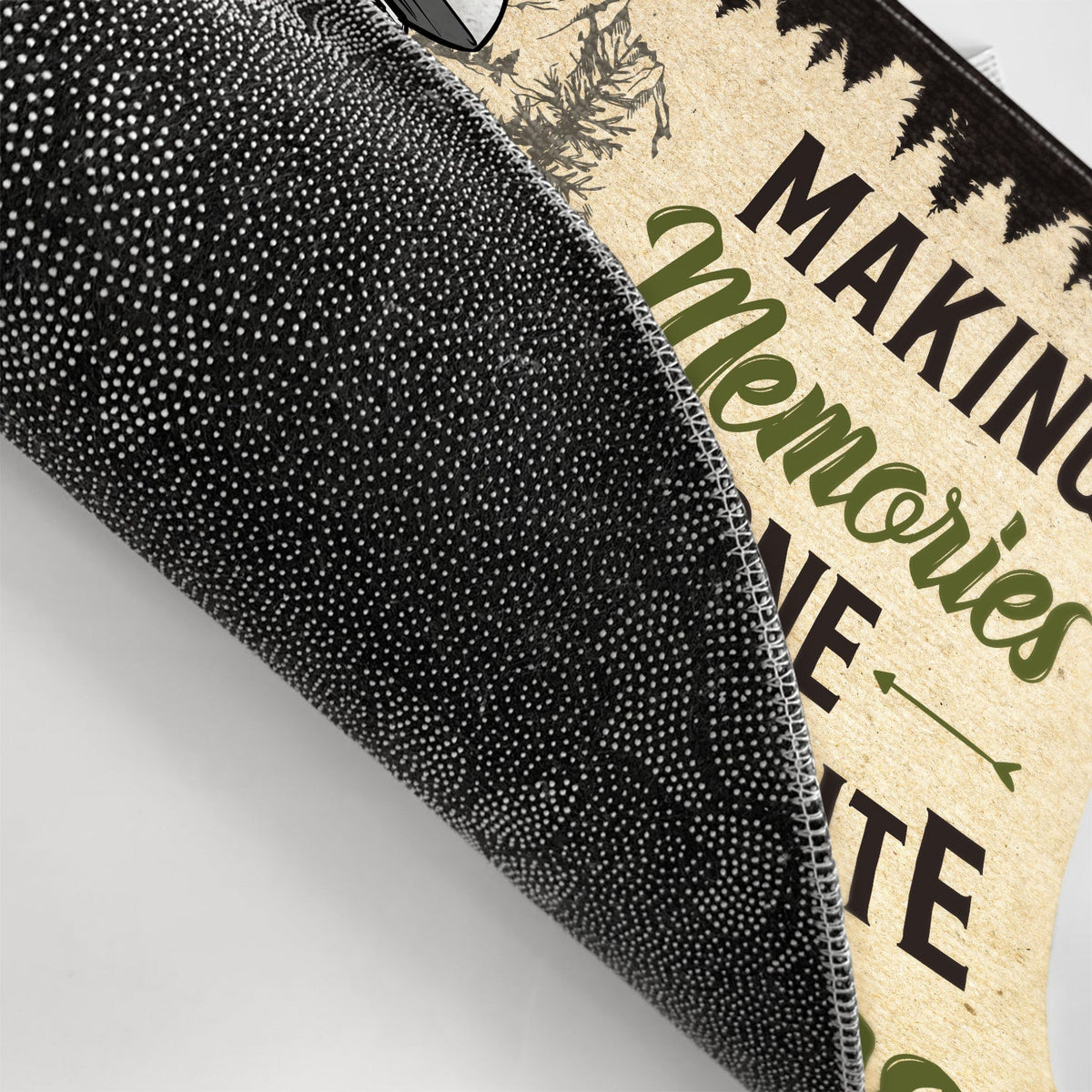 Vous savez ce qui rime avec l'alcool de camping - Cadeau d'anniversaire, d'amour, d'anniversaire, de voyage pour conjoint, mari, femme, couple - Paillasson personnalisé