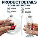 Annoying Each Other Since And Still Going Strong - Christmas Gift For Couple - Personalized Clear Flat Ball Ornament