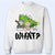 What - Christmas, Funny Gift For Cat Lover - Personalized Sweatshirt