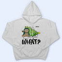 What - Christmas, Funny Gift For Cat Lover - Personalized Sweatshirt
