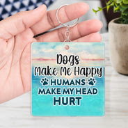 A Bond That Can't Be Broken - Gift For Dog Lovers, Dog Mom, Dog Dad - Personalized Acrylic Keychain
