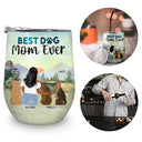 A Bond That Can't Be Broken - Gift For Dog Lovers, Dog Mom, Dog Dad - Personalized Wine Tumbler