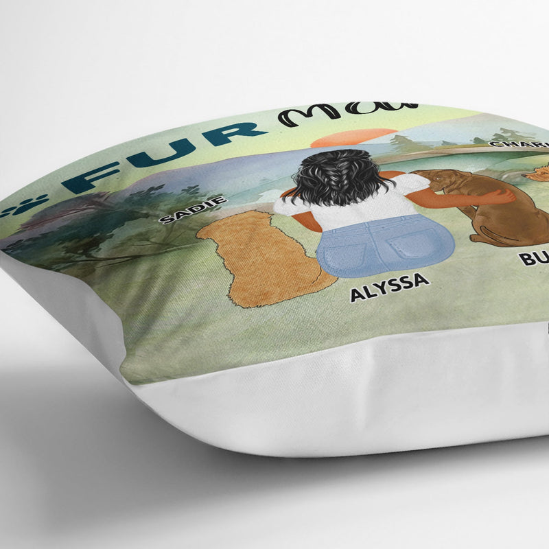 A Bond That Can't Be Broken - Gift For Dog Lovers, Dog Mom, Dog Dad - Personalized Pillow