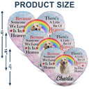 Custom Photo A Piece Of My Heart - Memorial Gift For Cat Lovers, Dog Lovers - Personalized Heart Shaped Pillow