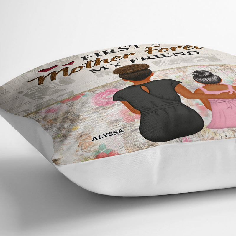 Mother And Children Forever Link Together - Loving Gift For Mom, Grandma, Nana - Personalized Pillow