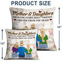 Mother And Children Forever Link Together - Loving Gift For Mom, Grandma, Nana - Personalized Pillow