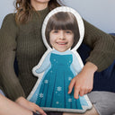 Custom Photo Funny Kid Fairy Tale Cosplay - Gift For Children, Grandkids - Personalized Custom Shaped Pillow