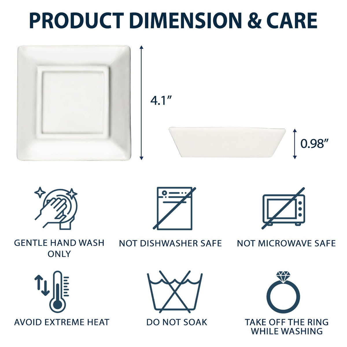 Un lien indéfectible - Cadeau pour les amoureux des chiens et les mamans de chiens - Plat à bagues personnalisé