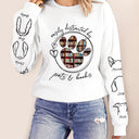 Easily Distracted By Dogs Cats And Books - Birthday, Loving Gift For Dog Lover, Cat Mom, Pet Mum - Personalized Unisex Sweatshirt With Design On Sleeve